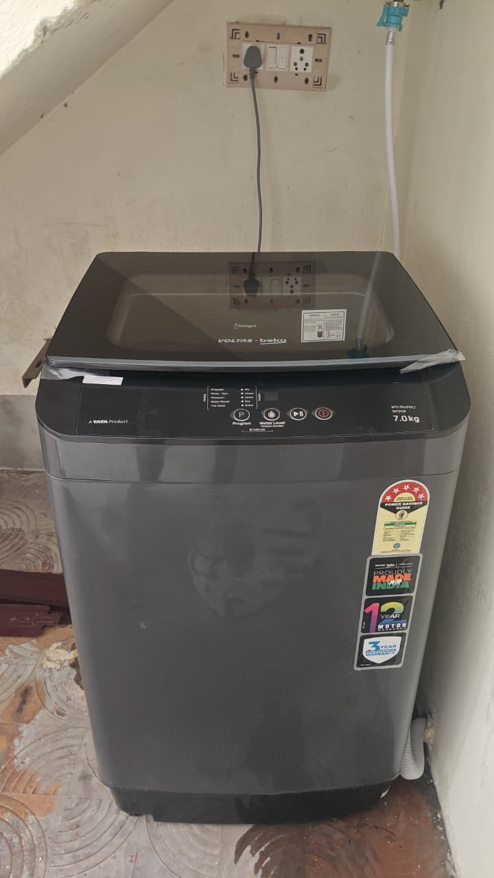 Top-load washing machine available at Shree Sai Vishnu PG for Men, East Tambaram