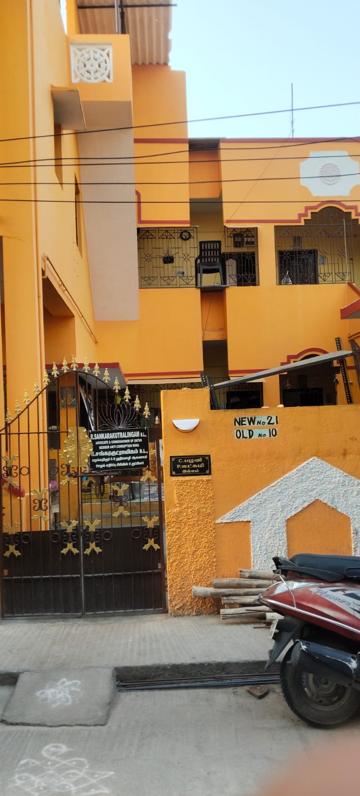 Exterior of Shree Sai Vishnu PG for Men on Old Albert Ponnusamy Street, Gandhi Nagar, East Tambaram